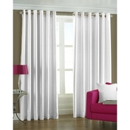 He Silk Plain Door Curtains