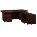 Unbranded Executive Table with One side pedestal unit and E.R.U