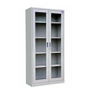 SVANZ Almirah Steel with Glass door