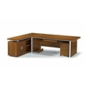 DEVENT COLLECTION Executive Table with One side pedestal unit and E.R.U