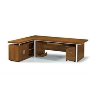 DEVENT COLLECTION Executive Table with One side pedestal unit and E.R.U