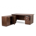 DEVENT COLLECTION Executive Table with One side pedestal unit and E.R.U