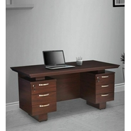 DEVENT COLLECTION Executive Table with Both side pedestal unit