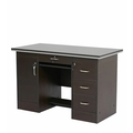 DEVENT COLLECTION Executive Table with Both side pedestal unit