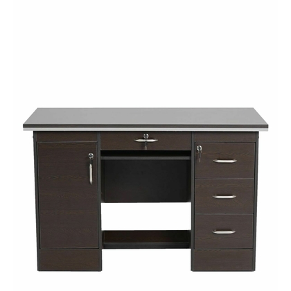 DEVENT COLLECTION Executive Table with Both side pedestal unit