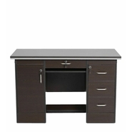 DEVENT COLLECTION Executive Table with Both side pedestal unit