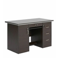 DEVENT COLLECTION Executive Table with One side pedestal unit