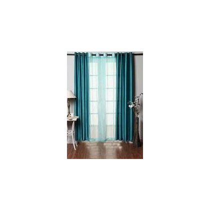 Unbranded Silk Stripes Door Curtains