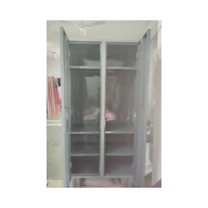 EROS Almirah Steel wardrobe(having cloth hanging provision)