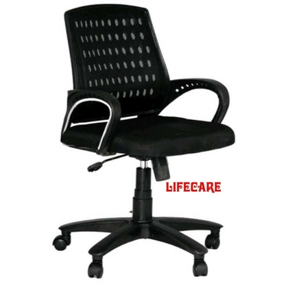 Lifecare Revolving Chair with Front pivot synchro tilt mechanism