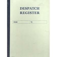 NEW STAR DESPATCH REGISTER Diaries-printed-plain- register- 288 Pages