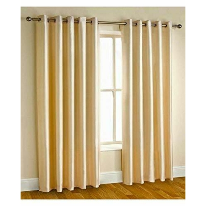 UPICA Cotton Plain Door Curtains