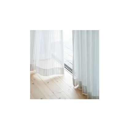 DDecor Silk Plain Door Curtains