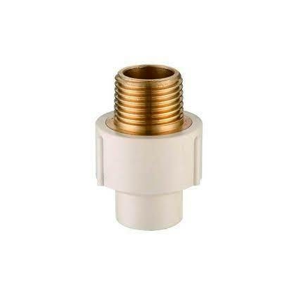 Unbranded NA mm dia Male adapter brass threaded