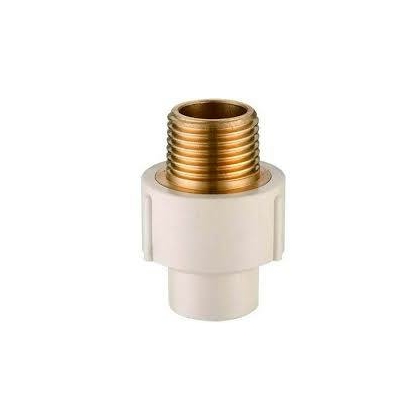 Unbranded 50 mm dia Male thread adapter(brass insert)