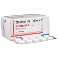 T GLIMIPRIDE 1MG (1x40) PACK