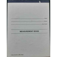 Unbranded IN PLAIN AND PRINTED REGISTER INVOLVED MEASUREMENT BOOK Diaries-printed-plain- register- 100 Pages