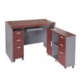 GLAM DECOR Executive Table with One side pedestal unit and E.R.U