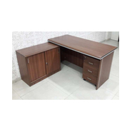 Priyadarshi Executive Table with One side pedestal unit and E.R.U