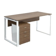 TECHNO Executive Table with One side pedestal unit