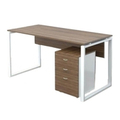 TECHNO Executive Table with One side pedestal unit