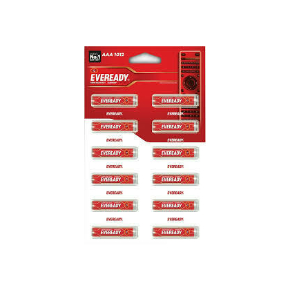 Eveready AAA Pencil Cell Pack Of 12