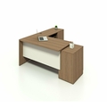 carrein Executive Table with One side pedestal unit and E.R.U