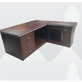 DELITE KOM Executive Table with One side pedestal unit and E.R.U