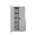 RECKON Almirah Steel shelving cabinet with partial wardrobe