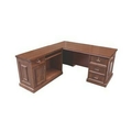 Bharat Bhushan & co. Executive Table with One side pedestal unit and E.R.U