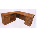 Bharat Bhushan & co. Executive Table with One side pedestal unit and E.R.U