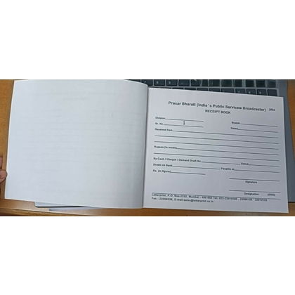 Letterprint PLAIN REGISTER Diaries-printed-plain- register- 100 Pages