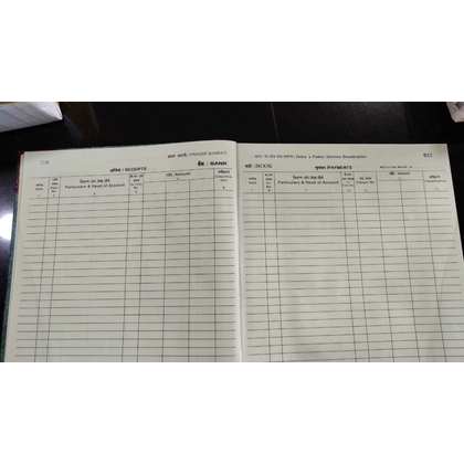 Letterprint CHEQUE/DD REGISTER Diaries-printed-plain- register- 200 Pages