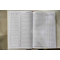 Letterprint ATTENDANCE REGISTER Diaries-printed-plain- register- 100 Pages