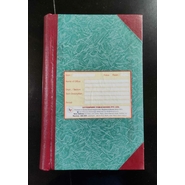 Letterprint STOCK REGISTER Diaries-printed-plain- register- 200 Pages