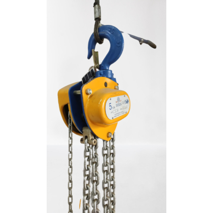 Unbranded Hand Operated Chain Pulley Block, Warranty 1 year