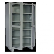 MERAKI FURNITURE PRIVATE LIMITED Almirah Steel with Glass door