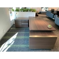 Ruddhania Flexible Furnitures Executive Table with One side pedestal unit and E.R.U