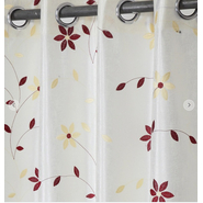 He Polyster Floral Door Curtains