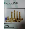 j-PLEX 15 mm dia Male thread adapter(brass insert)