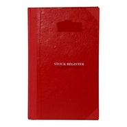 Unbranded STOCK REGISTER Diaries-printed-plain- register- 320 Pages