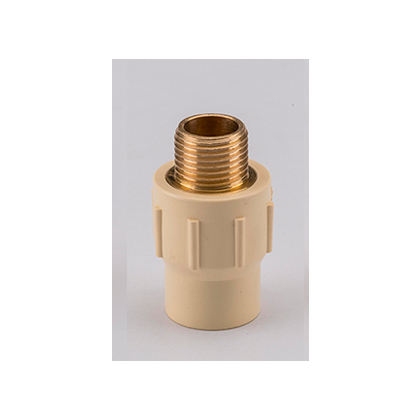 MHD 15 mm dia Male thread adapter(brass insert)