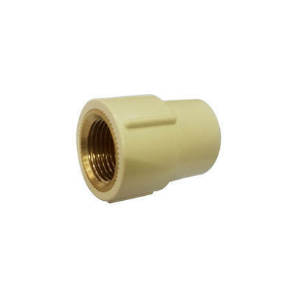 FLOWKEM 25 mm dia female thread adapter(brass insert)