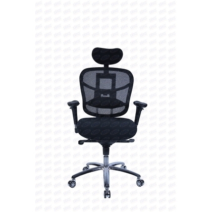 Vishal Interior Revolving Chair with Knee tilt Synchronic mechanism