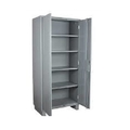 HP S Almirah Steel shelving cabinet with partial wardrobe