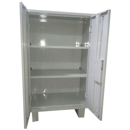 HP S Almirah Steel shelving cabinet with partial wardrobe