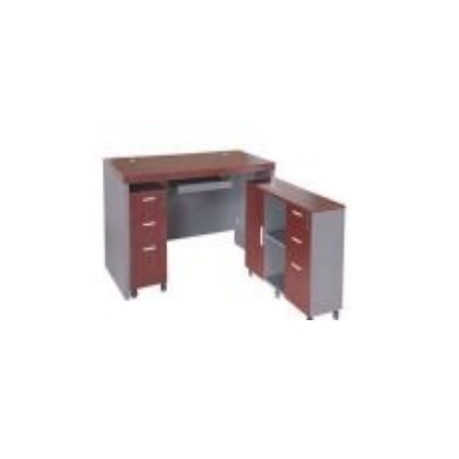 HP S Executive Table with One side pedestal unit and E.R.U