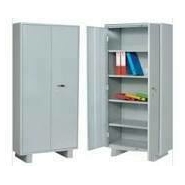 HP S Almirah Steel shelving cabinet with partial wardrobe