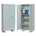 HP S Almirah Steel shelving cabinet with partial wardrobe