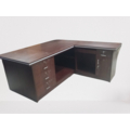 HP S Executive Table with One side pedestal unit and E.R.U